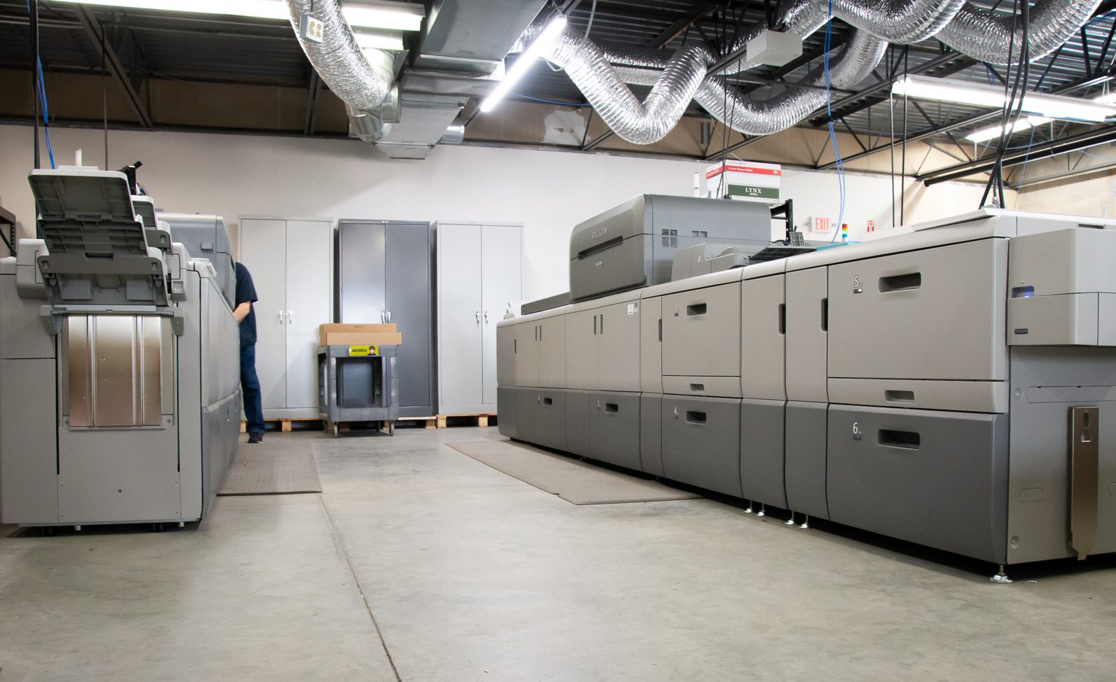 Major improvements to our digital pressroom Ideal Printers